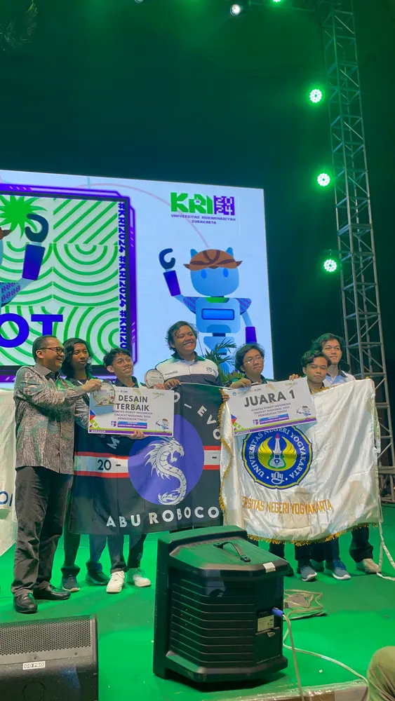 Tim Robotika UNY, 2024